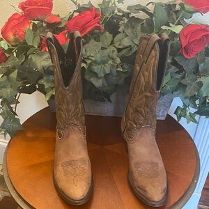 Laredo Brown Western Cowboy Boots